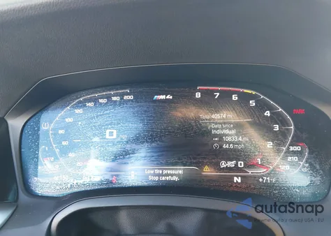 2021 BMW M4 из США, поврежденный, VIN WBS53AZ09MCH15574